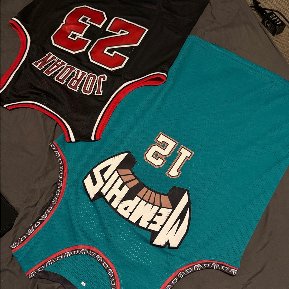 Blue and White Basketball Jersey Classic NBA Style